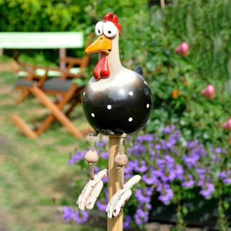 RoosterDecor™ – Viehättävä kukkoveistos puutarhaan ja kotiin