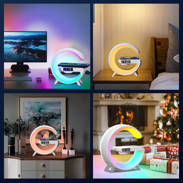 GlowTunes Smart Lamp - Monikäyttöinen Bluetooth-kaiutin