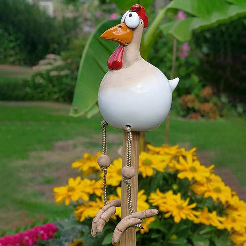 RoosterDecor™ – Viehättävä kukkoveistos puutarhaan ja kotiin