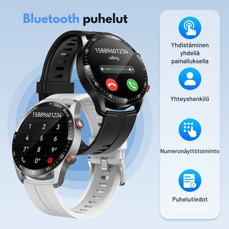 PowerWatch 20: Edistyksellinen älykello, jossa on GPS ja terveydentilan valvonta
