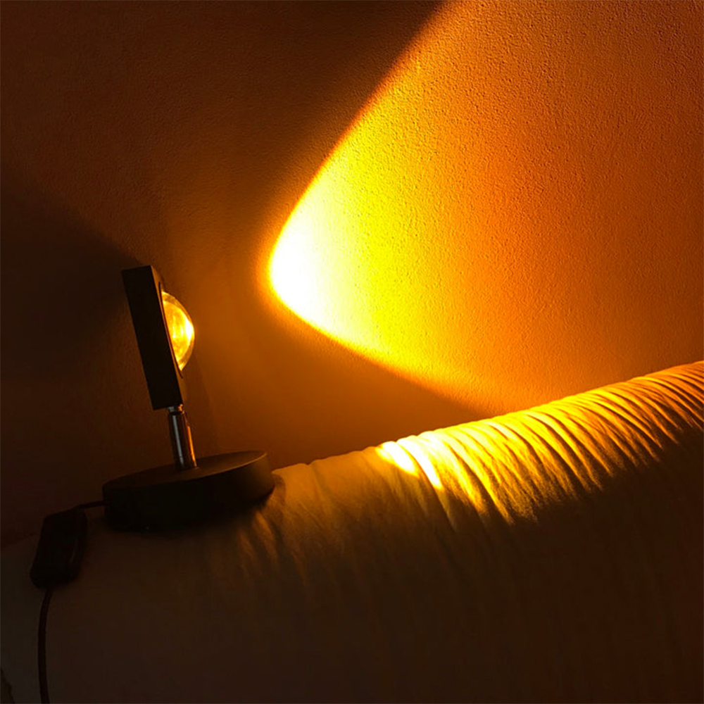 LED-pöytälamppu Auringonlasku Efekti