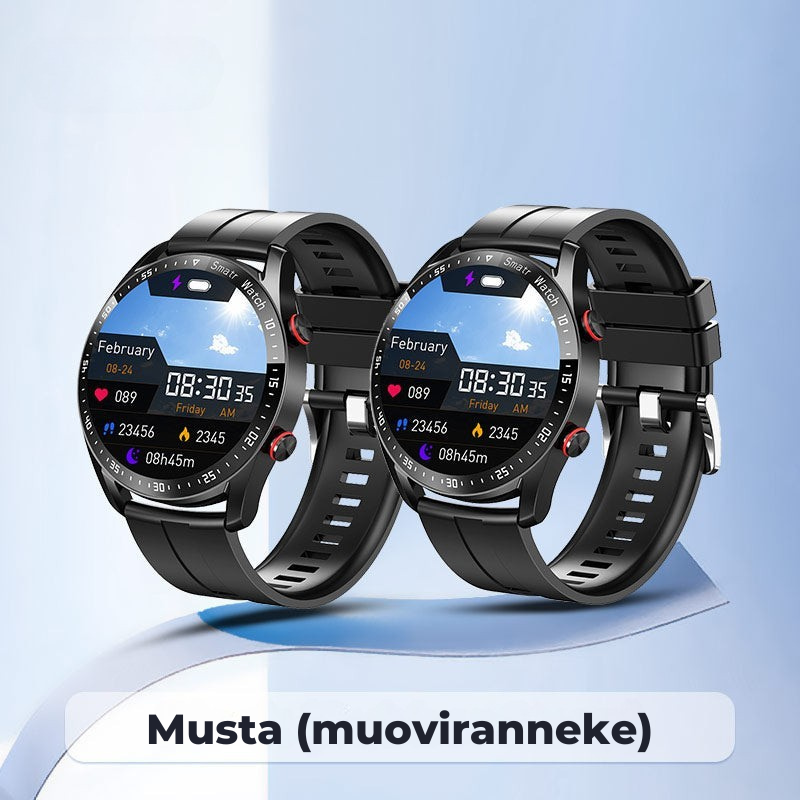 PowerWatch 20: Edistyksellinen älykello, jossa on GPS ja terveydentilan valvonta