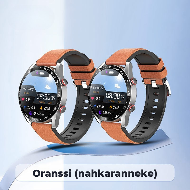 PowerWatch 20: Edistyksellinen älykello, jossa on GPS ja terveydentilan valvonta