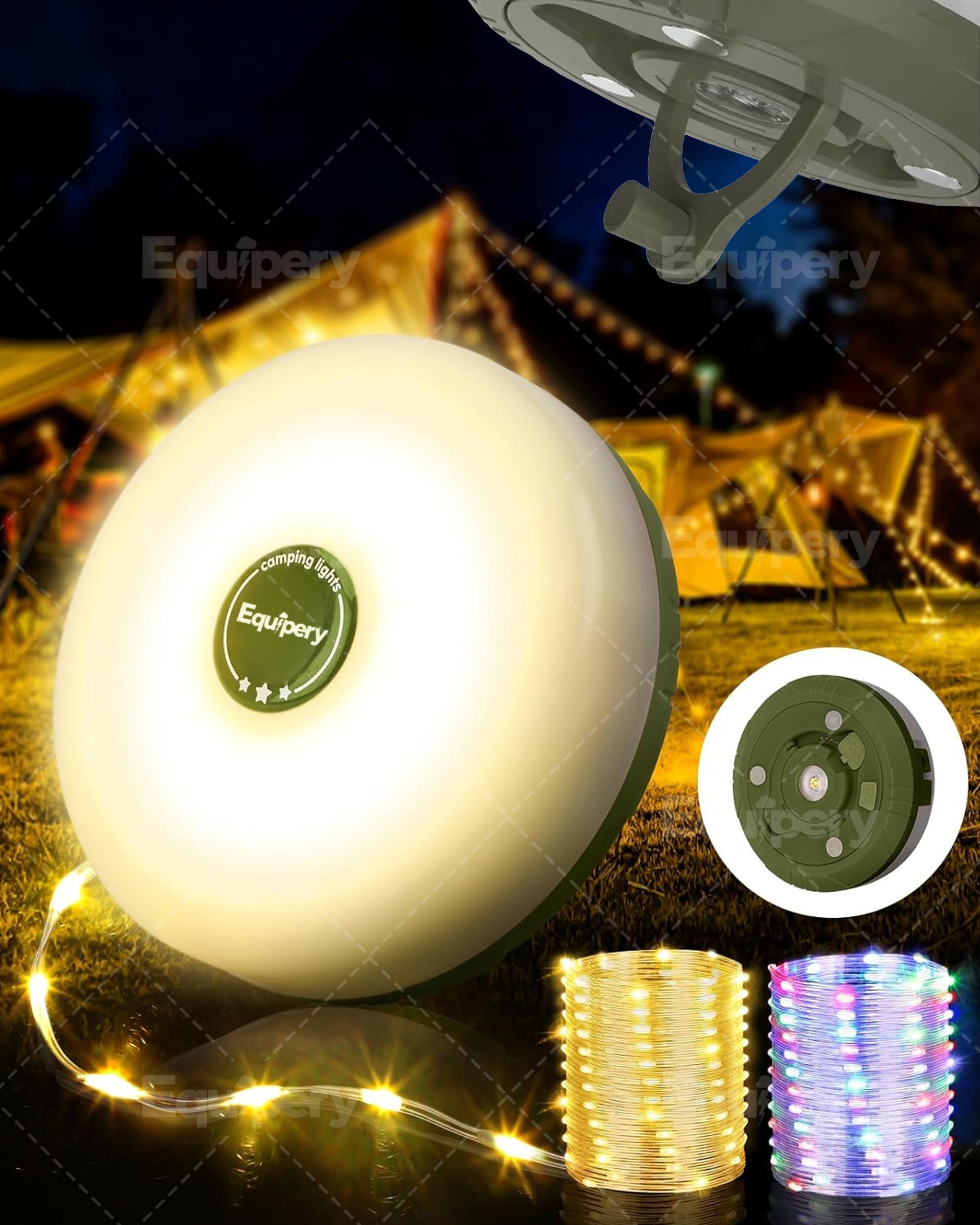 CampGlow™ – Monitoiminen retkeilyvalo, joka muuttaa seikkailusi