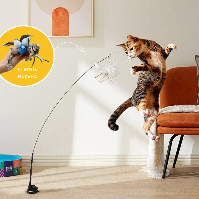 PurrChase Bird Toy – Interaktiivinen metsästyssimulaatio kissoille