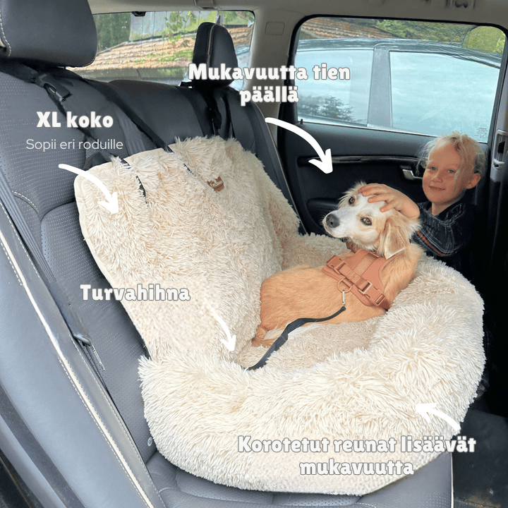 PlushPaws matkasänky - stressittömät automatkat koirallesi