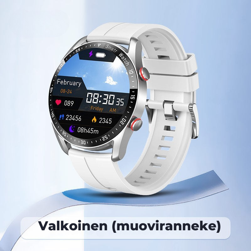 PowerWatch 20: Edistyksellinen älykello, jossa on GPS ja terveydentilan valvonta