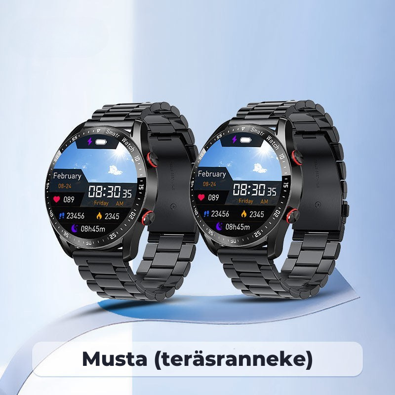 PowerWatch 20: Edistyksellinen älykello, jossa on GPS ja terveydentilan valvonta