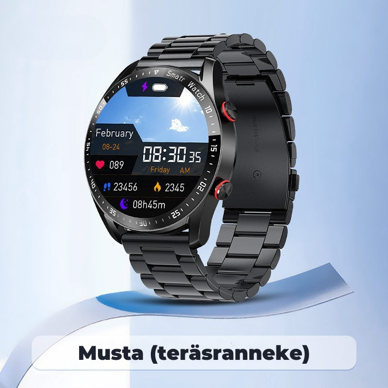 PowerWatch 20: Edistyksellinen älykello, jossa on GPS ja terveydentilan valvonta