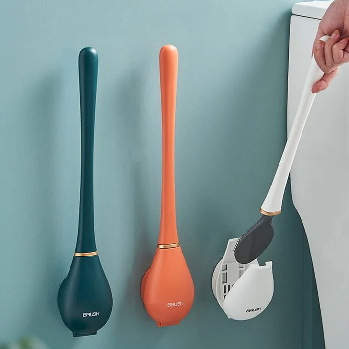 Silicone Toilet Brush™ – Hygieeninen, nopeasti kuivuva ja tyylikäs seinäkiinnitteinen WC-harja