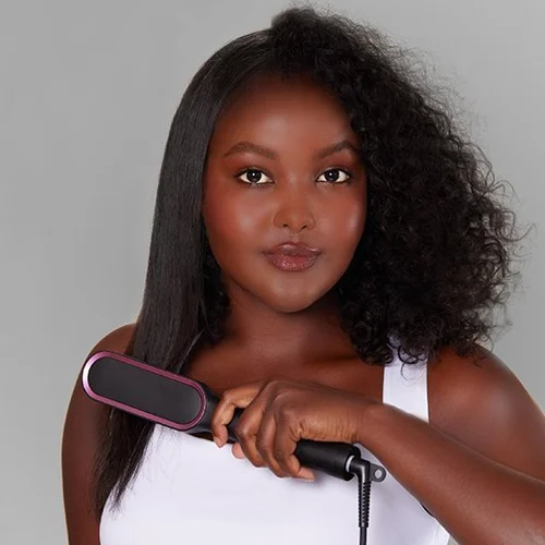 QuickGlam™ muotoilukampa – Sileät ja kiiltävät hiukset minuuteissa