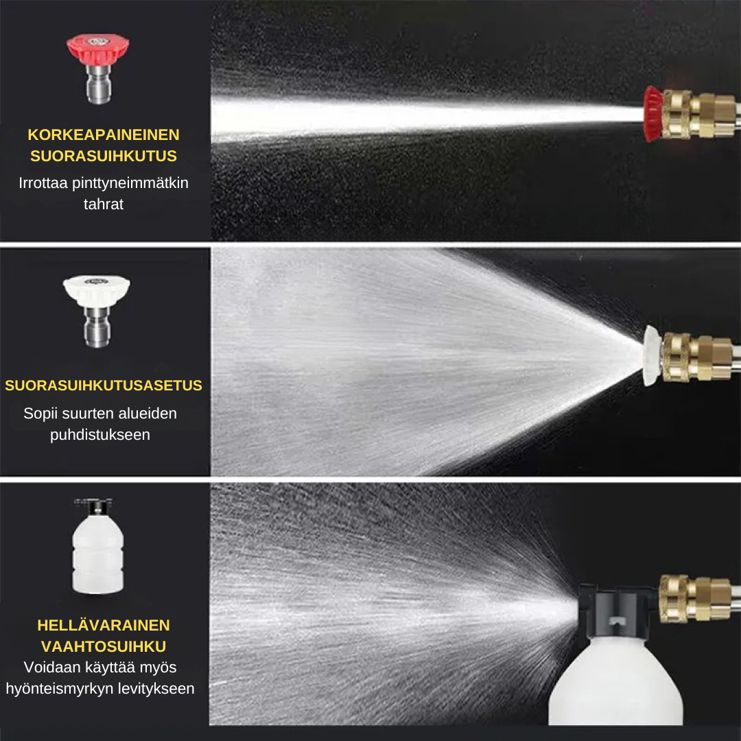 WashMate Sprayer - sladdlös högtryckstvätt