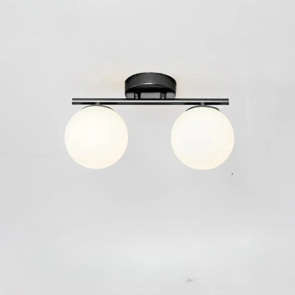 NordLux Tyylikäs LED-Kattovalaisin – Lasikupumalli Kultaisin Yksityiskohdin (30 cm)