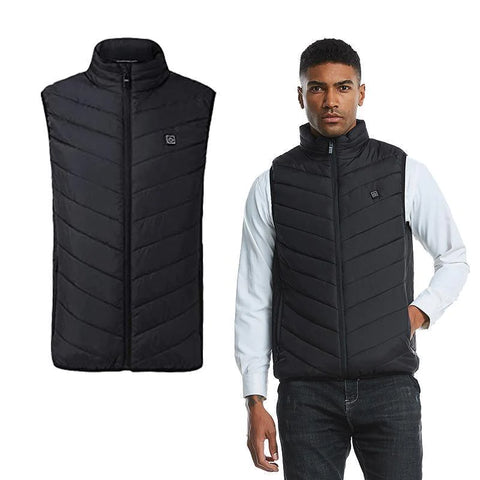 Icone™ BodyWarmer Älykäs Lämmitettävä Liivi – USB-ladattava ja 3-lämpötila-asetusta