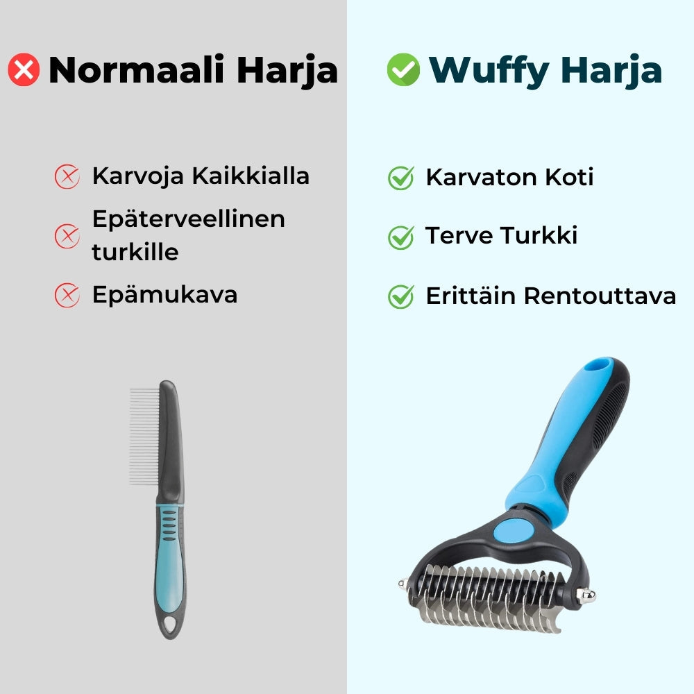 Innovatiivinen lemmikkikampa – Vähentää karvanlähtöä ja helpottaa turkinhoitoa