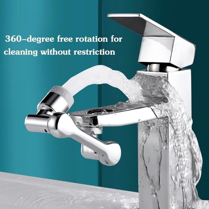 RowFaucet 1080° Kääntyvä Hanasuutin – Joustava ja Käytännöllinen Keittiöratkaisu