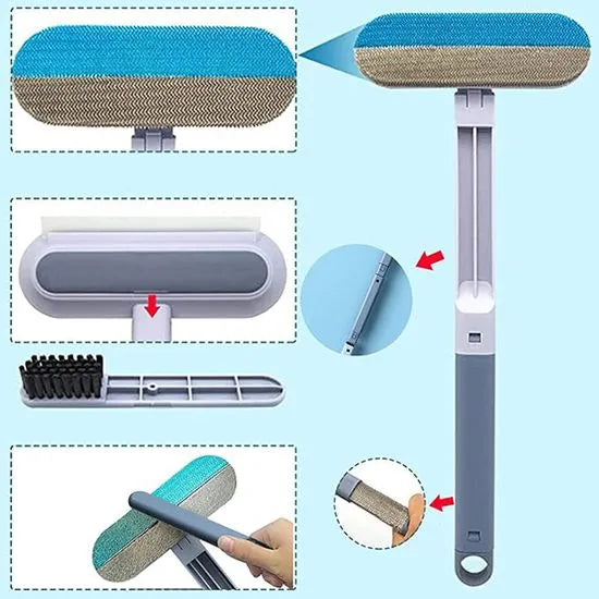 Multi-Brush Fur Remover™ – Uudelleenkäytettävä karvanpoistaja kotiin ja autoon