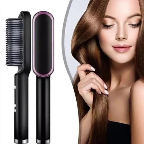 QuickGlam™ muotoilukampa – Sileät ja kiiltävät hiukset minuuteissa