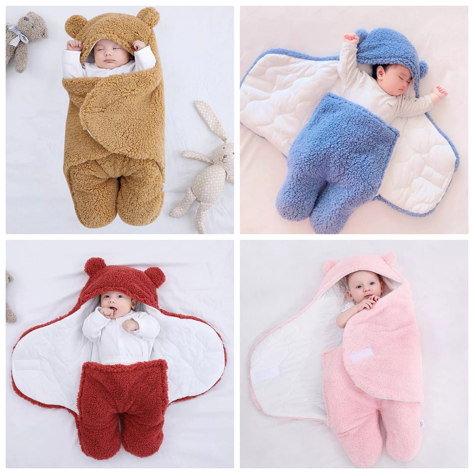 BabyBear Nallepeitto – Pehmeä ja lämmin vauvanpeitto ulkoiluun