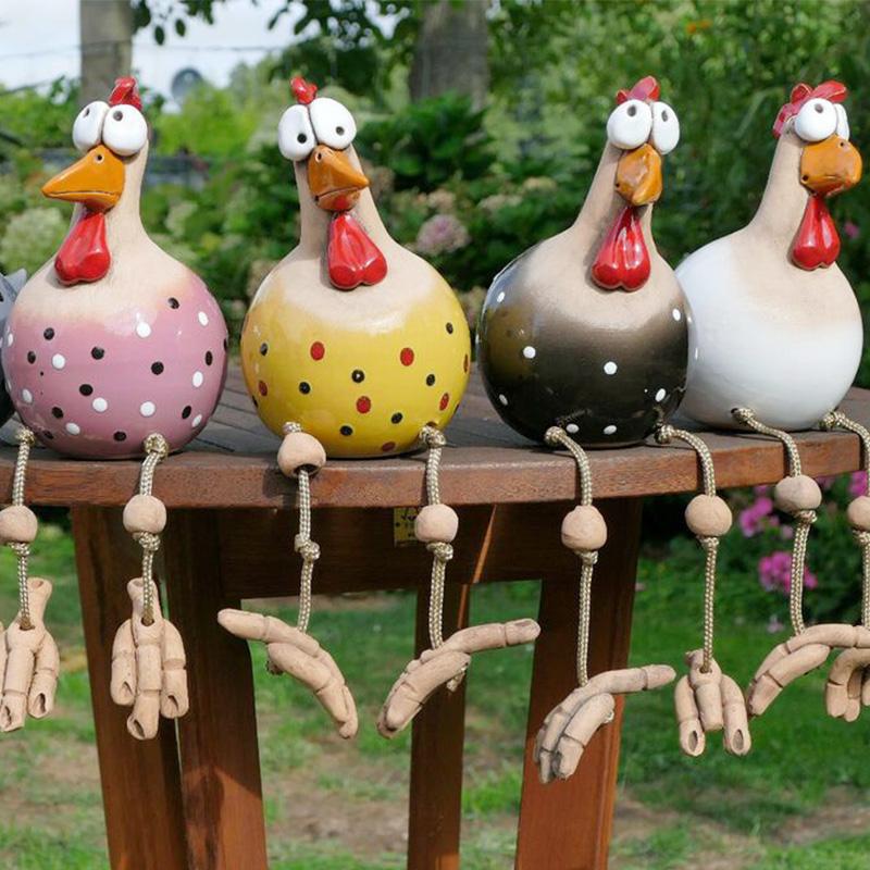 RoosterDecor™ – Viehättävä kukkoveistos puutarhaan ja kotiin