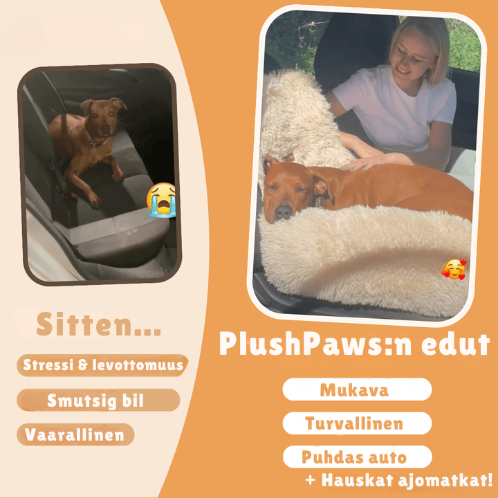 PlushPaws matkasänky - stressittömät automatkat koirallesi