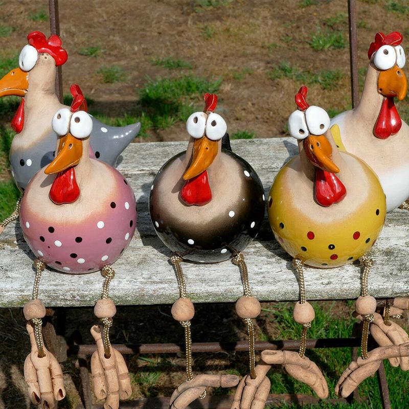 RoosterDecor™ – Viehättävä kukkoveistos puutarhaan ja kotiin