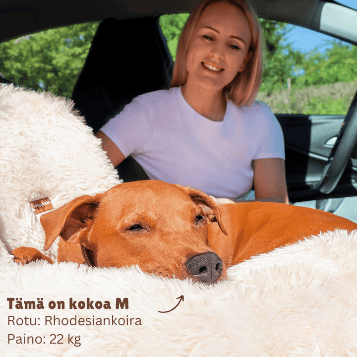 PlushPaws matkasänky - stressittömät automatkat koirallesi
