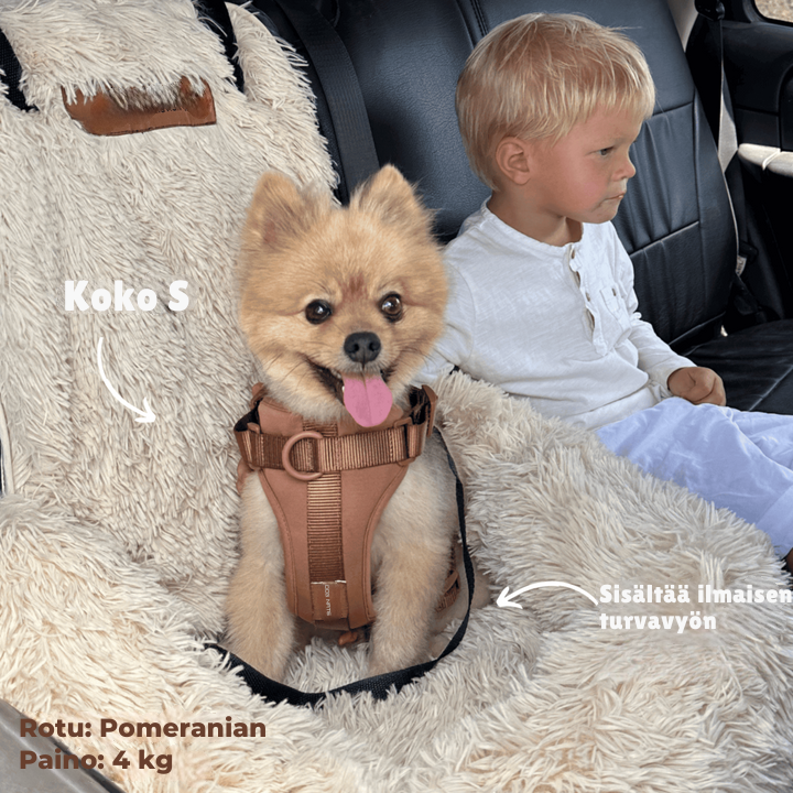 PlushPaws matkasänky - stressittömät automatkat koirallesi