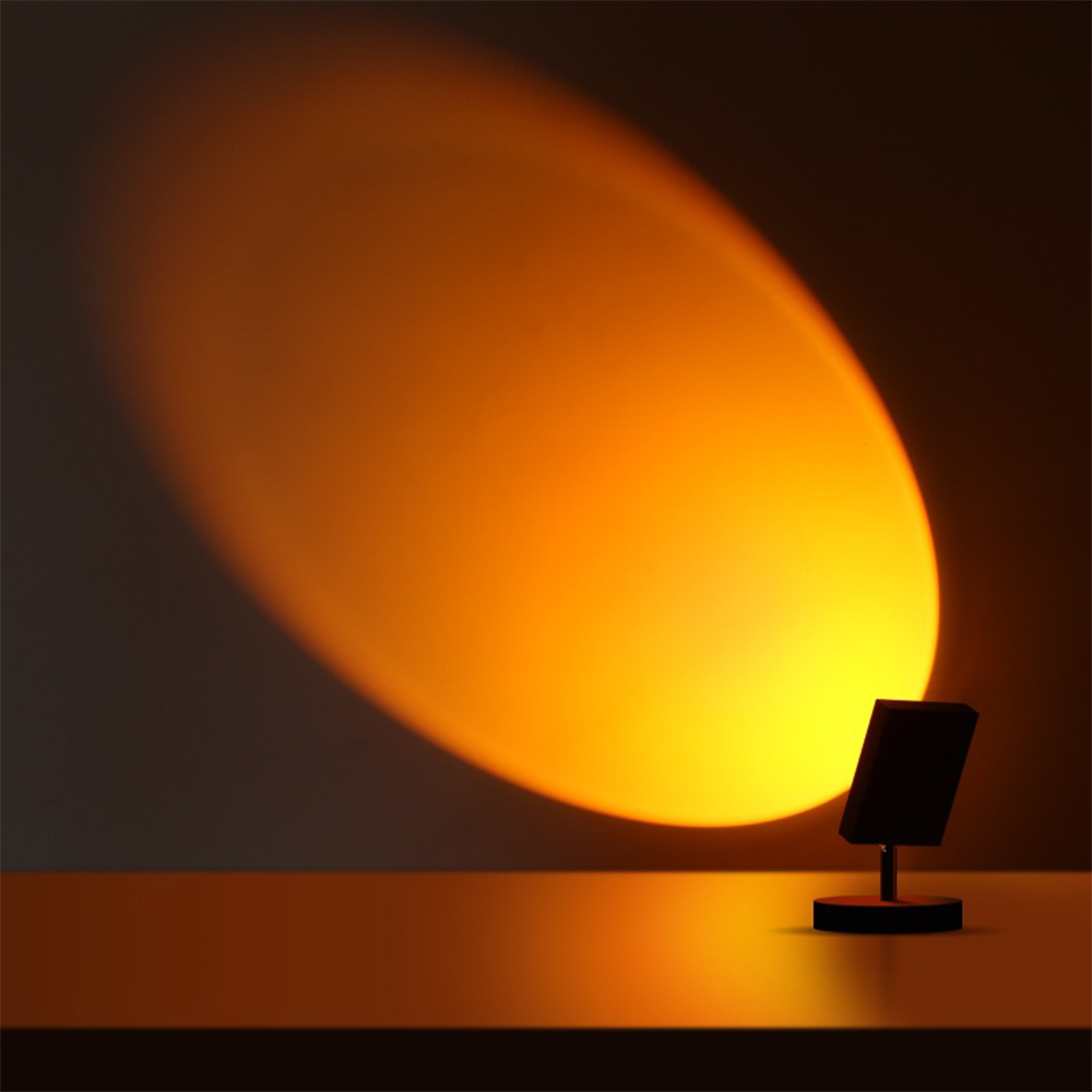 LED-pöytälamppu Auringonlasku Efekti
