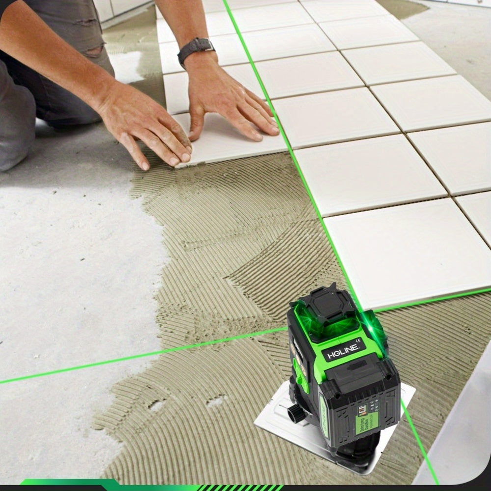 Laser-tasomittari 4x360° Automaattinen Viivatyökalu