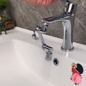 RowFaucet 1080° Kääntyvä Hanasuutin – Joustava ja Käytännöllinen Keittiöratkaisu