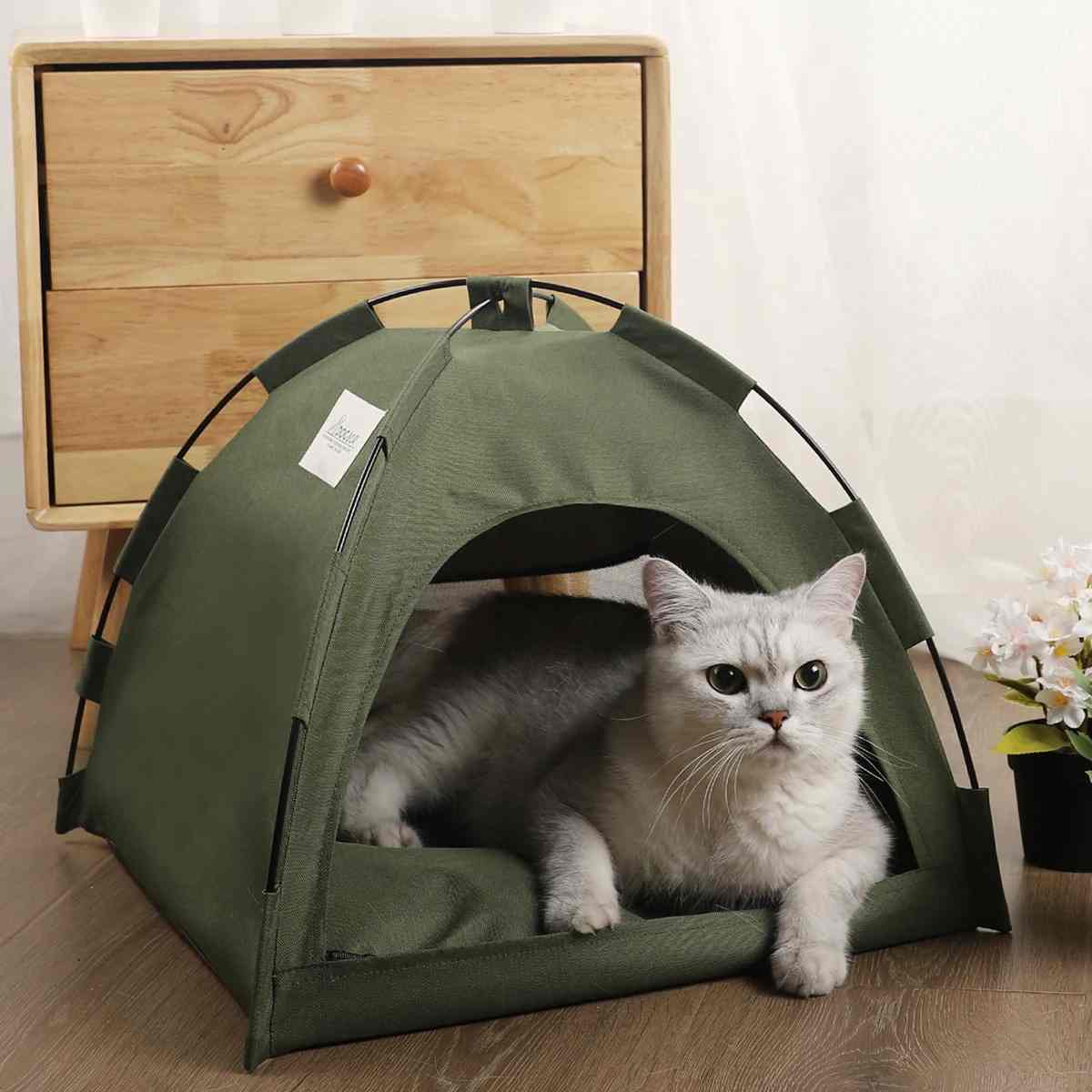 Kitty CalmCozy Teltta – Stressiä Vähentävä & Mukava Kissasi Turvapaikka
