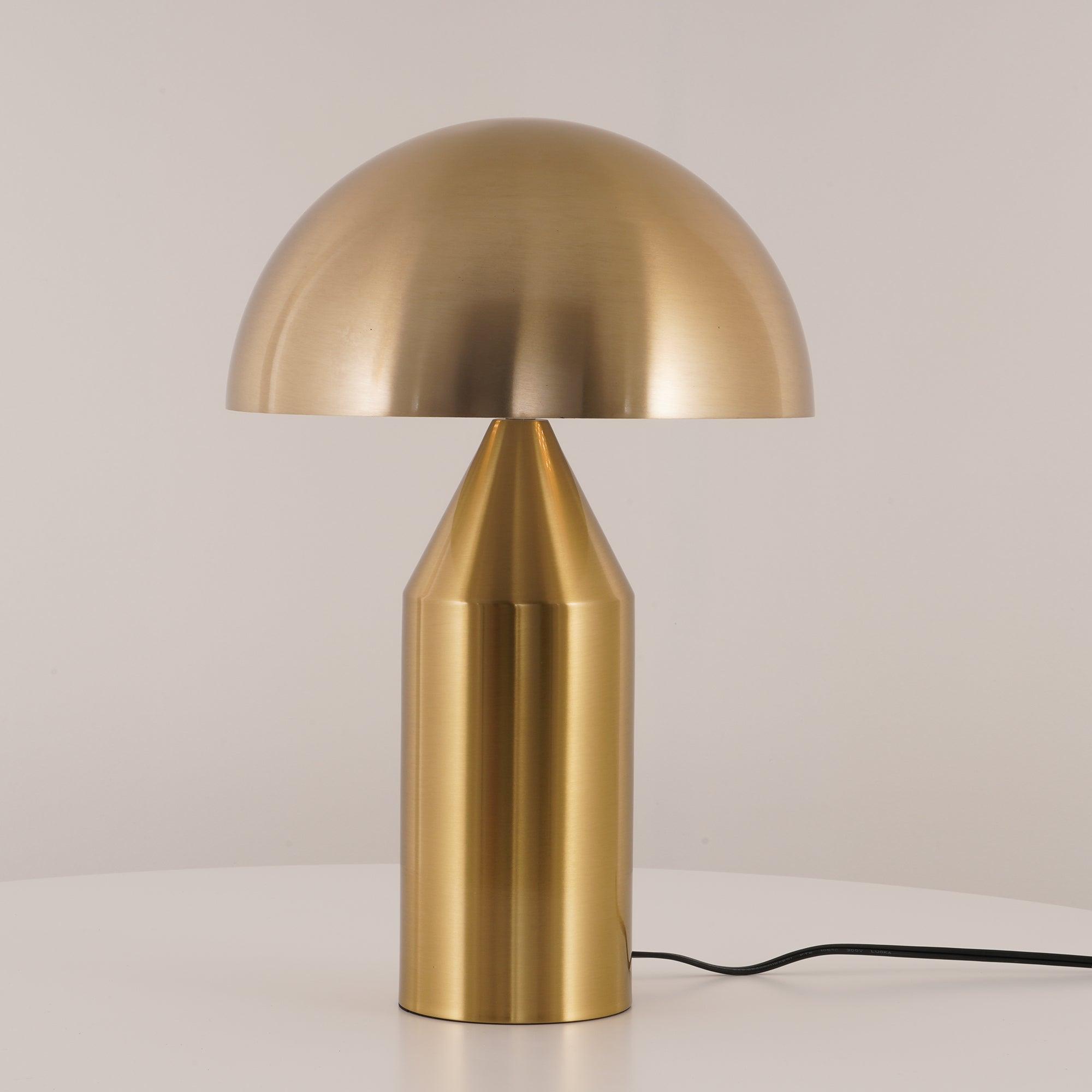 Metal LED Table Lamp – Modern Geometric Design