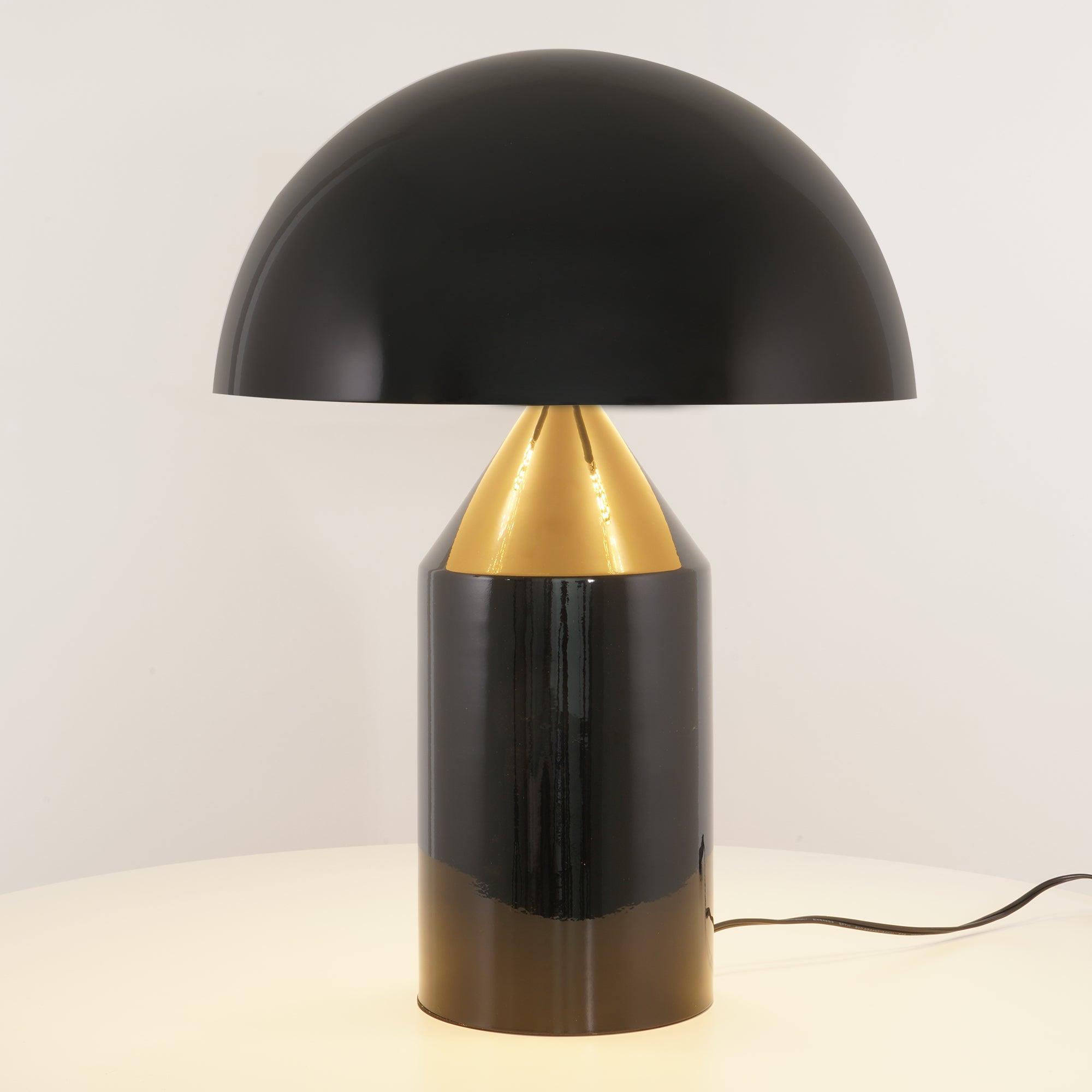 Metal LED Table Lamp – Modern Geometric Design