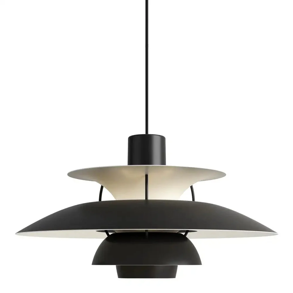 AuraLuxe moderni kattovalaisin – Himmennettävä LED-valo, elegantti metallirakenne, helppo asennus