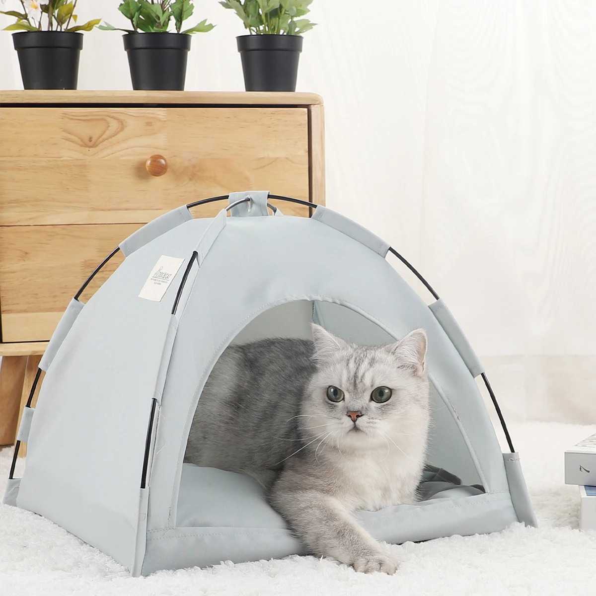 Kitty CalmCozy Teltta – Stressiä Vähentävä & Mukava Kissasi Turvapaikka