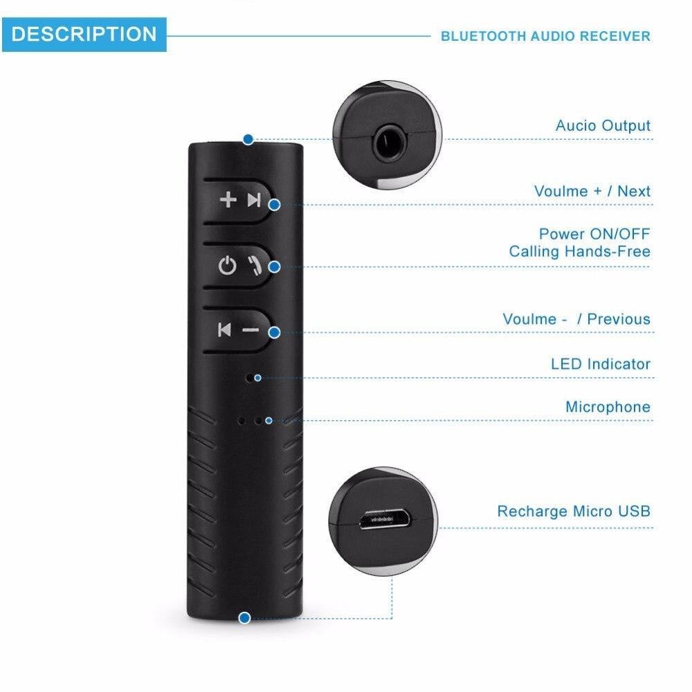 Bluetooth AUX 3.0 Handsfree Adapteri – Langaton Puheluihin ja Musiikkiin