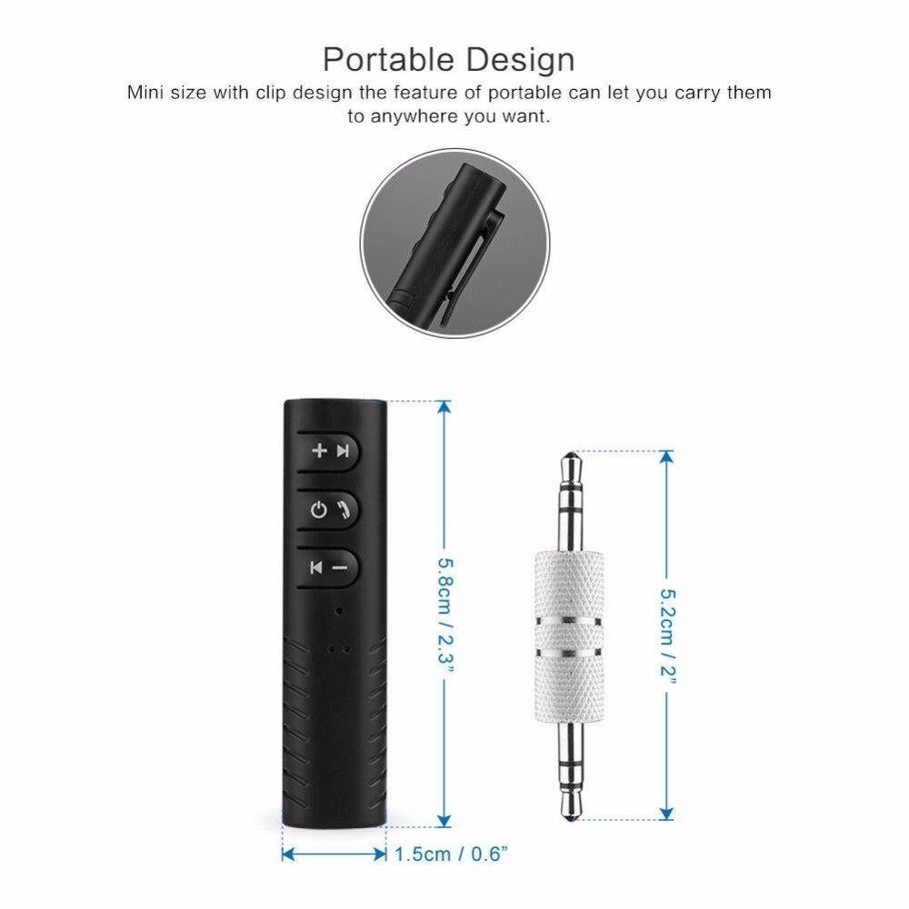 Bluetooth AUX 3.0 Handsfree Adapteri – Langaton Puheluihin ja Musiikkiin