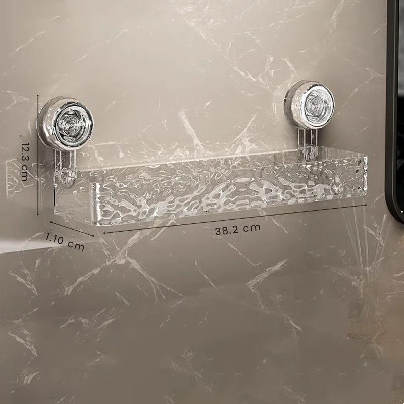 GripLock Shower Caddy™ – Porrasallashylly ilman porausta, vahvalla imukupilla ja tilaa säästävällä muotoilulla