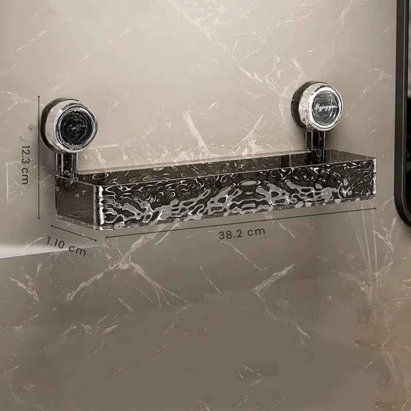 GripLock Shower Caddy™ – Porrasallashylly ilman porausta, vahvalla imukupilla ja tilaa säästävällä muotoilulla