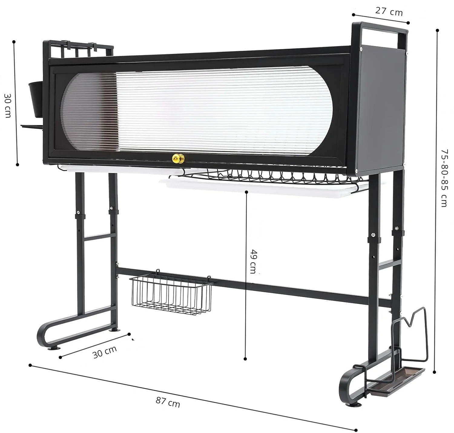 DrySpace™ Over-the-Sink Dish Drainer – Maksimoi keittiösi tila vaivattomasti