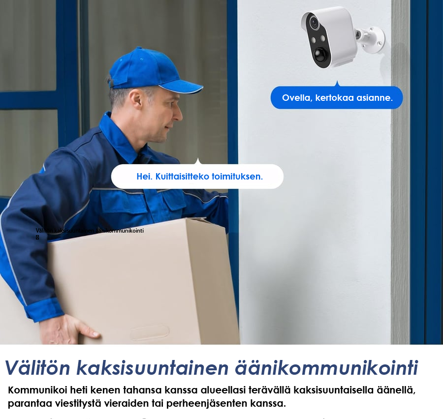 1080P langaton turvakamera