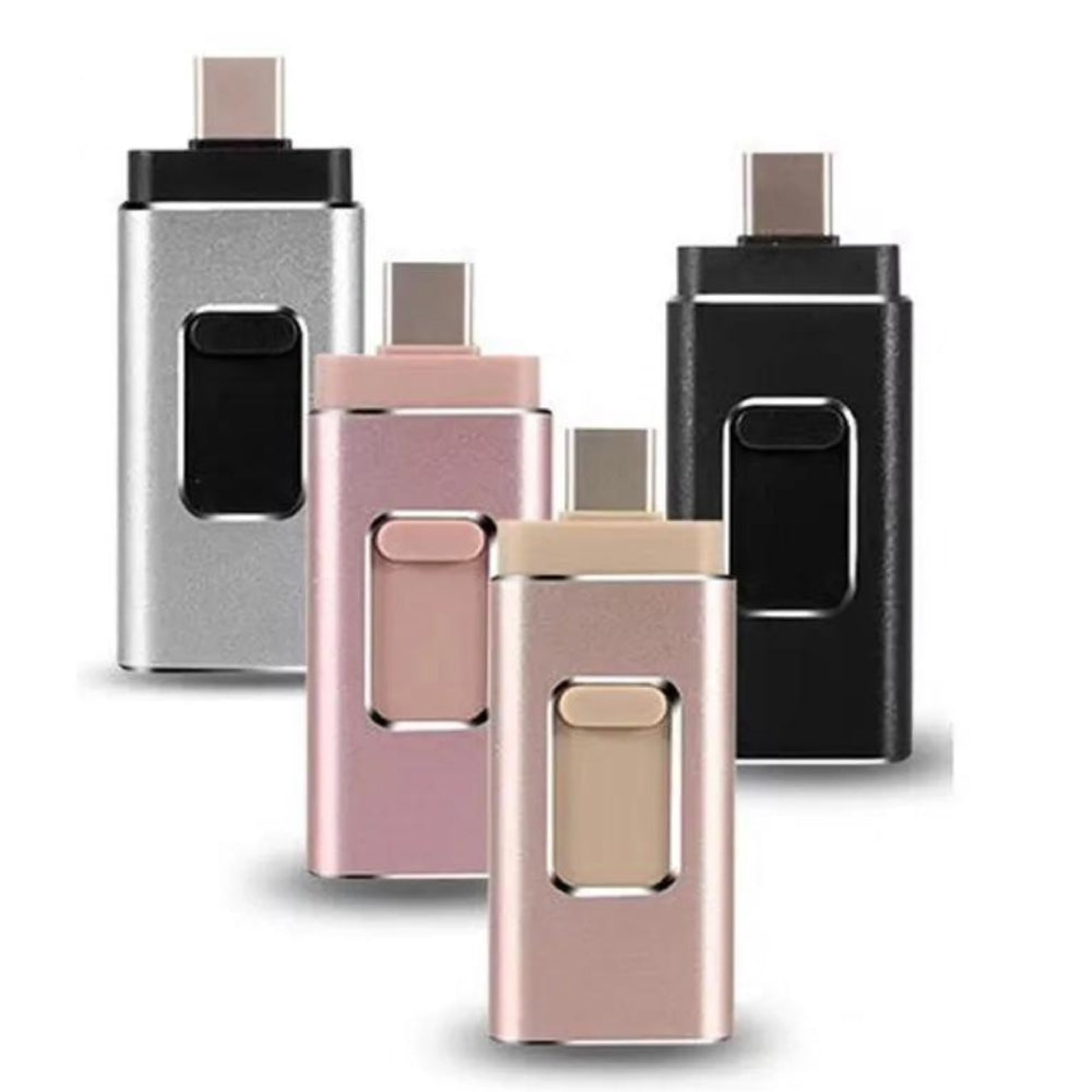 #4-in-1 Flash-muisti - Ei enää täysiä mobiililaitteita. Tämä sopii kaikkiin laitteisiin!