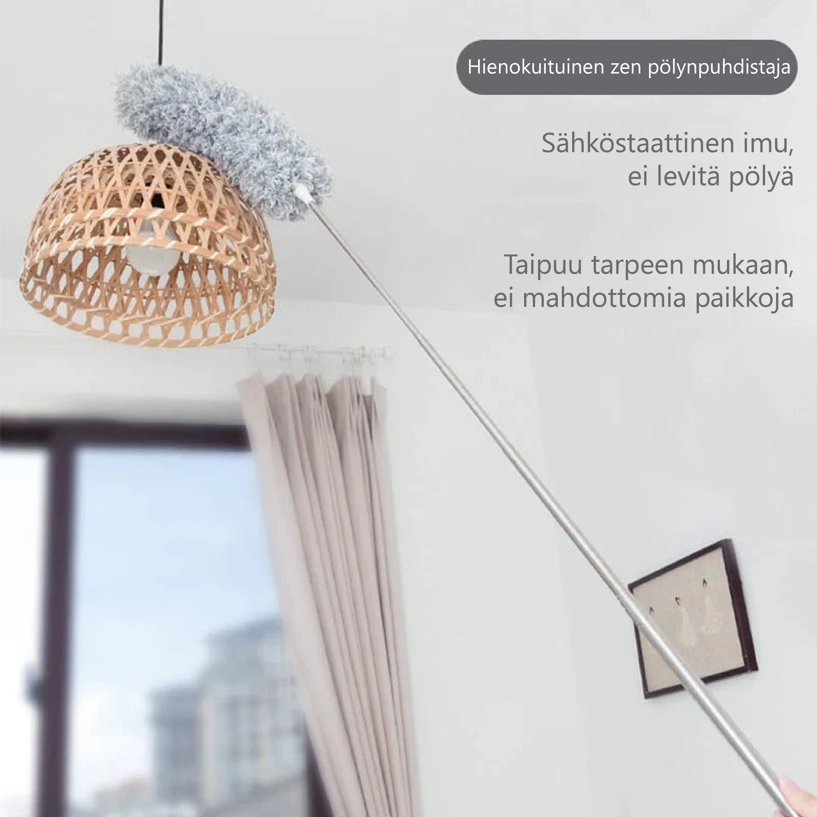 Pölyhuiska 2.5M – Tehokas ja Joustava Puhdistukseen Korkealle