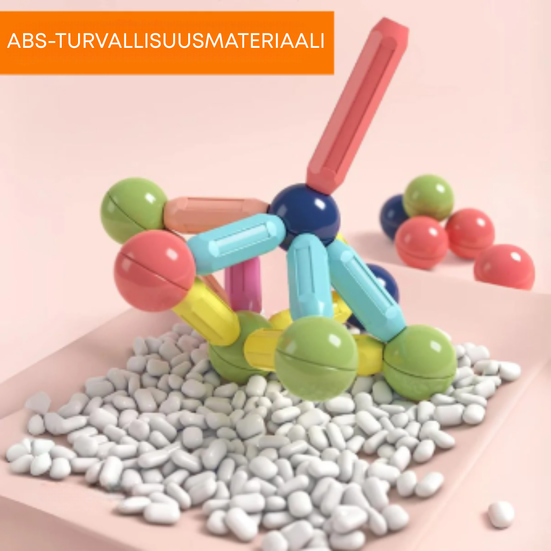 SnapStix™ | Magneettinen rakennuslelu luoville lapsille