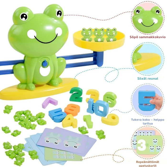 FroggyMath™ – Tasapaino, Laske, Leiki