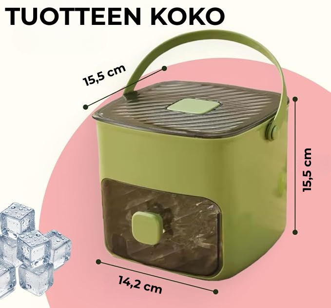 FrostBox™ | Kaksikerroksinen Jääpalamuotti Helppoon Irrotukseen