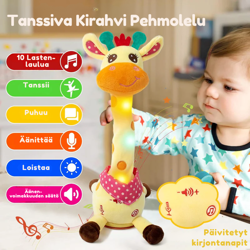 Groovlet™ | Interaktiivinen musiikkinen pehmolelu — puhuu, laulaa & tanssii