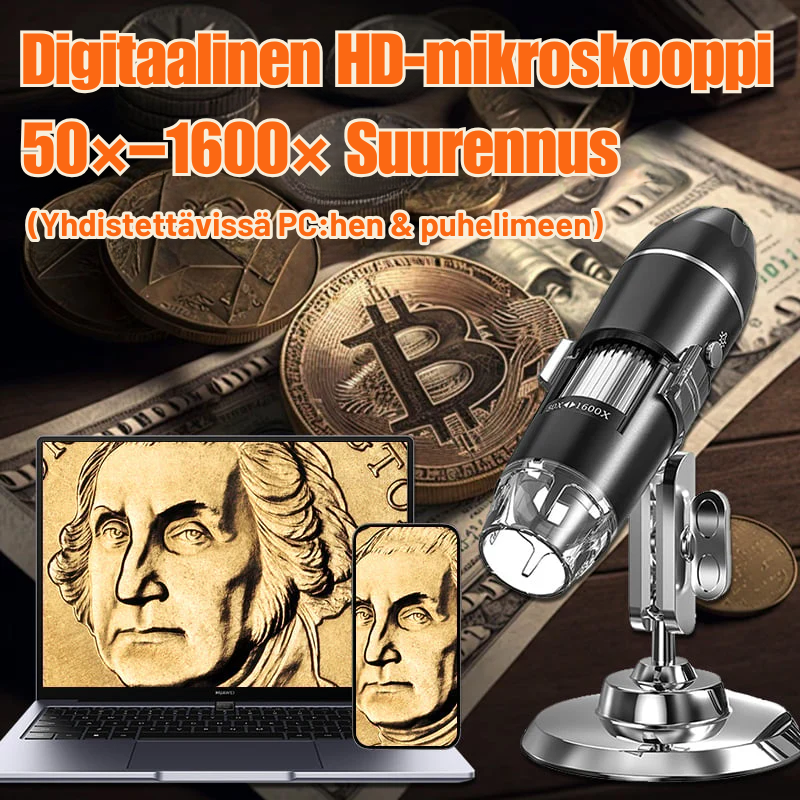 PocketZoomer™ | Digitaalinen HD-mikroskooppi