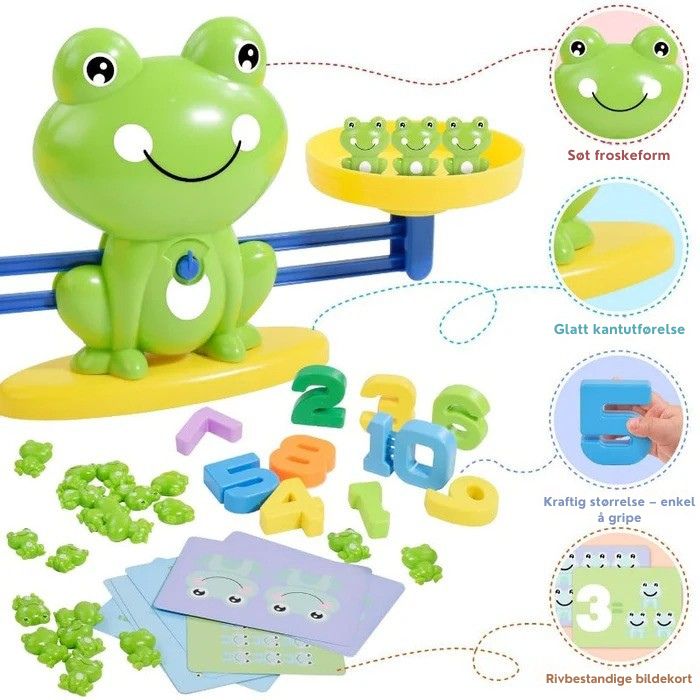 FroggyMath™ – Balanser, Tell, Lek